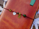 oak leaf journal charm