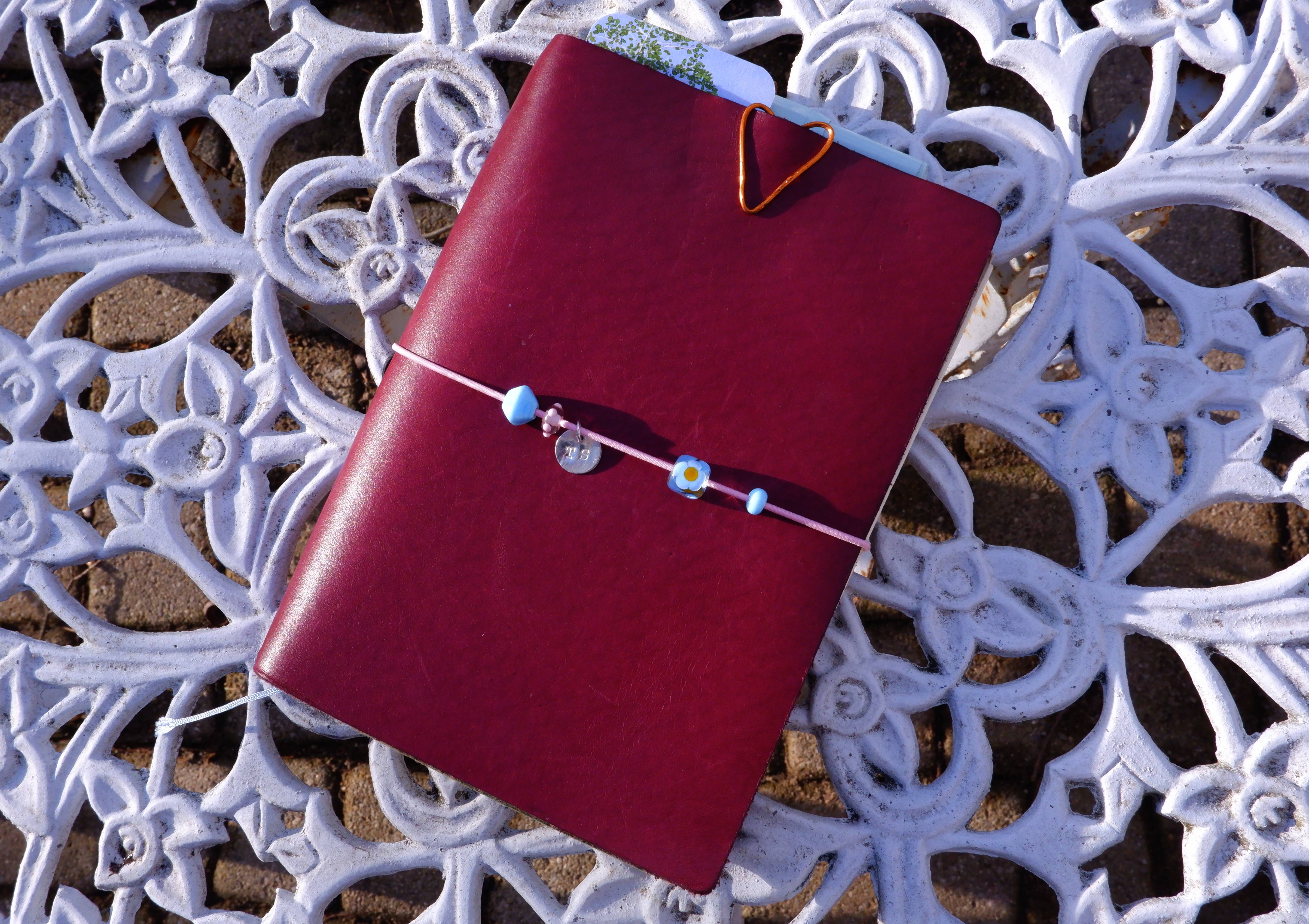 forget me not journal charm
