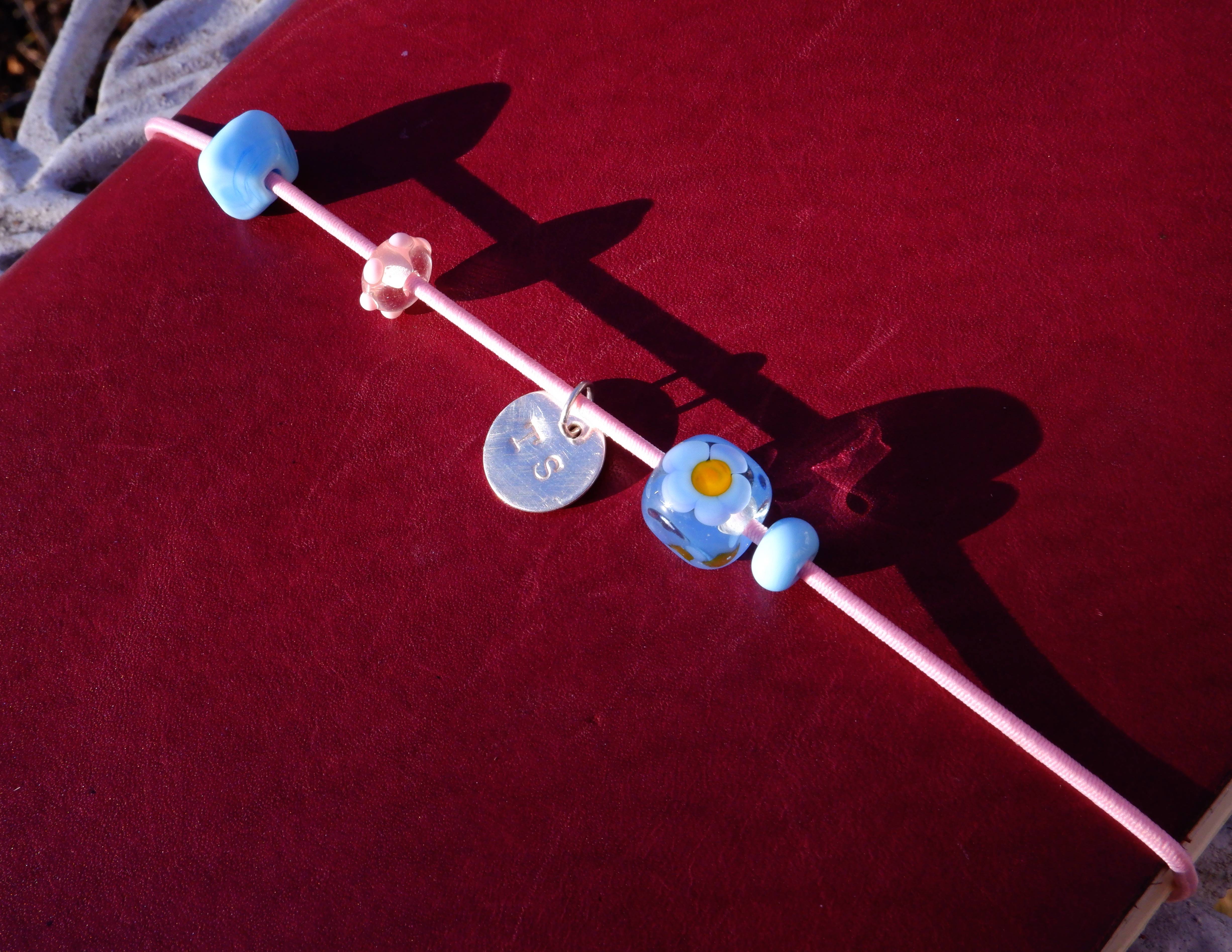 forget me not journal charm