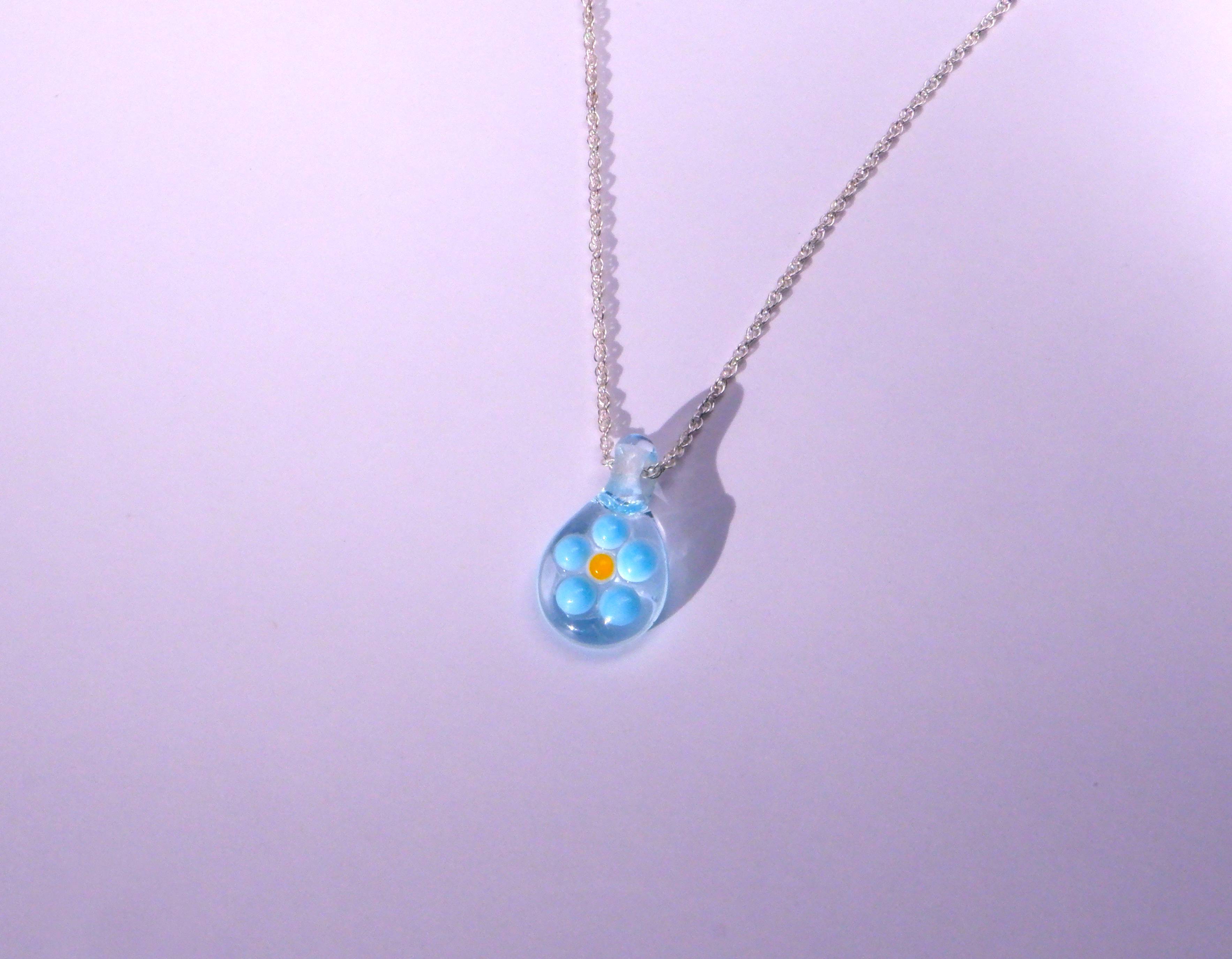 forget me not necklace