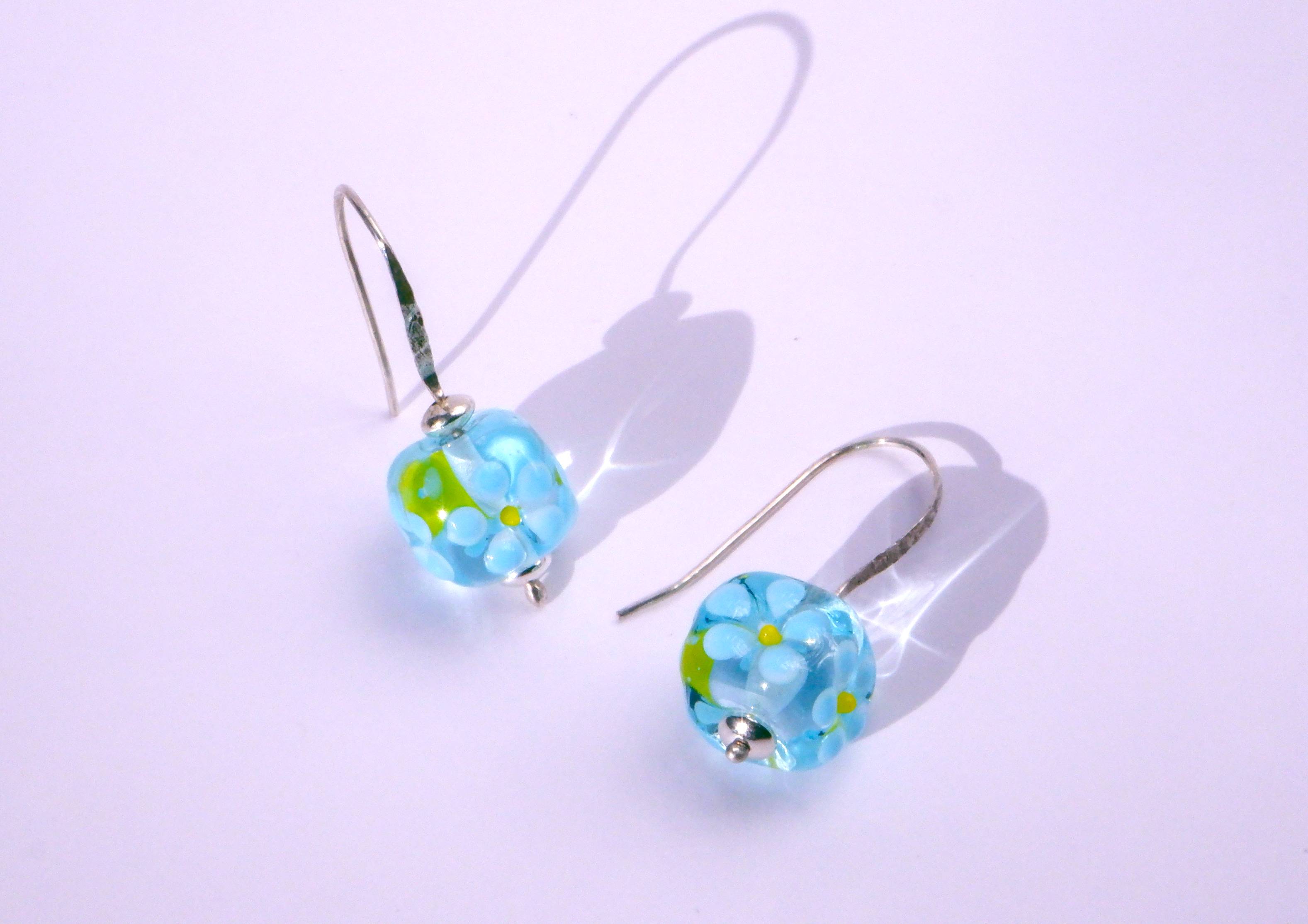 forget me not earrings