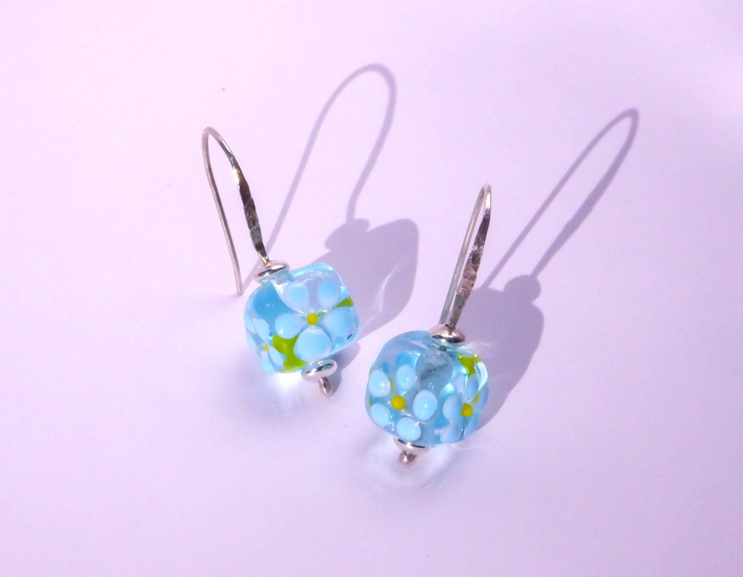 forget me not earrings