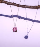 rosebud necklace