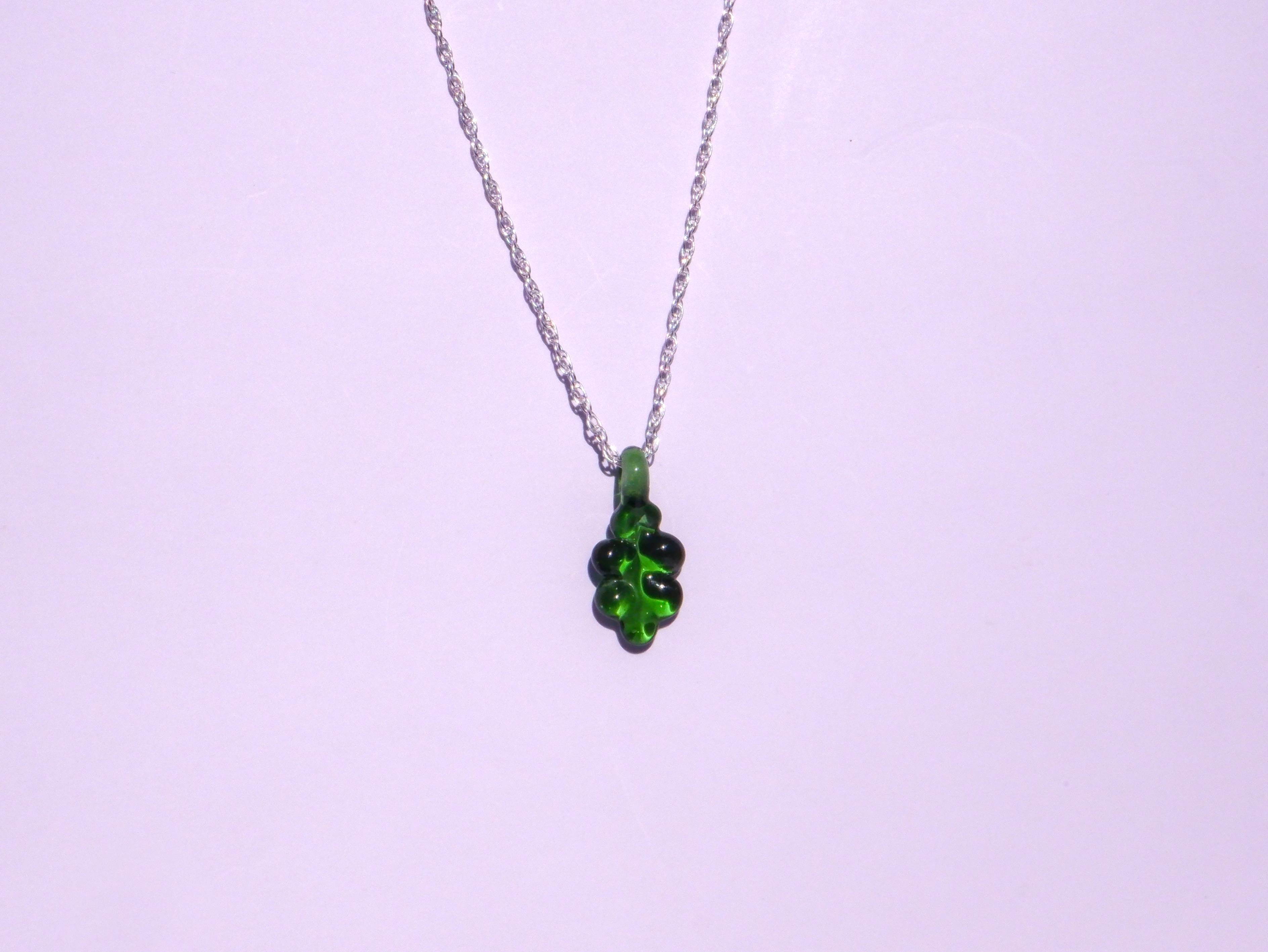 oak leaf necklace