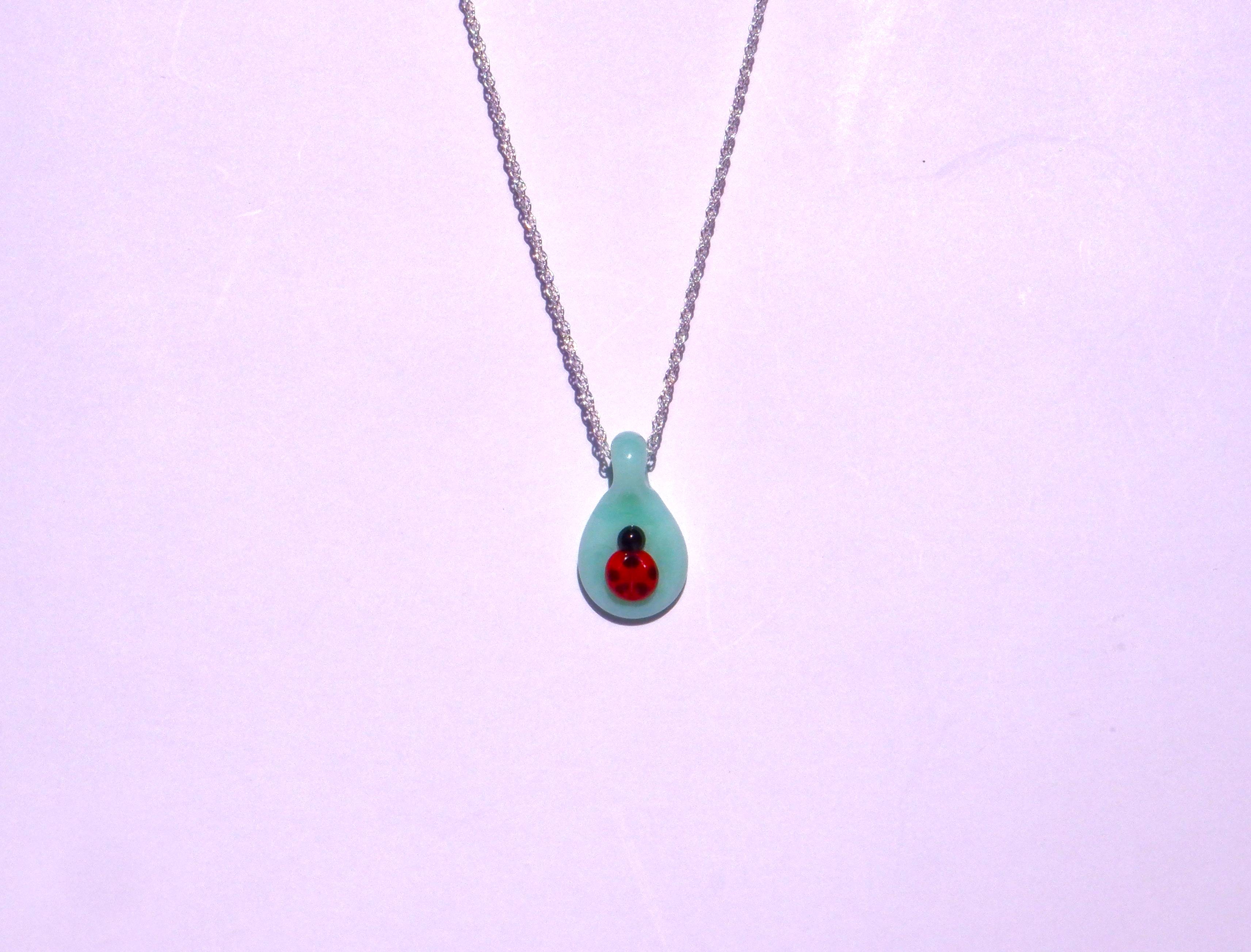ladybug necklace