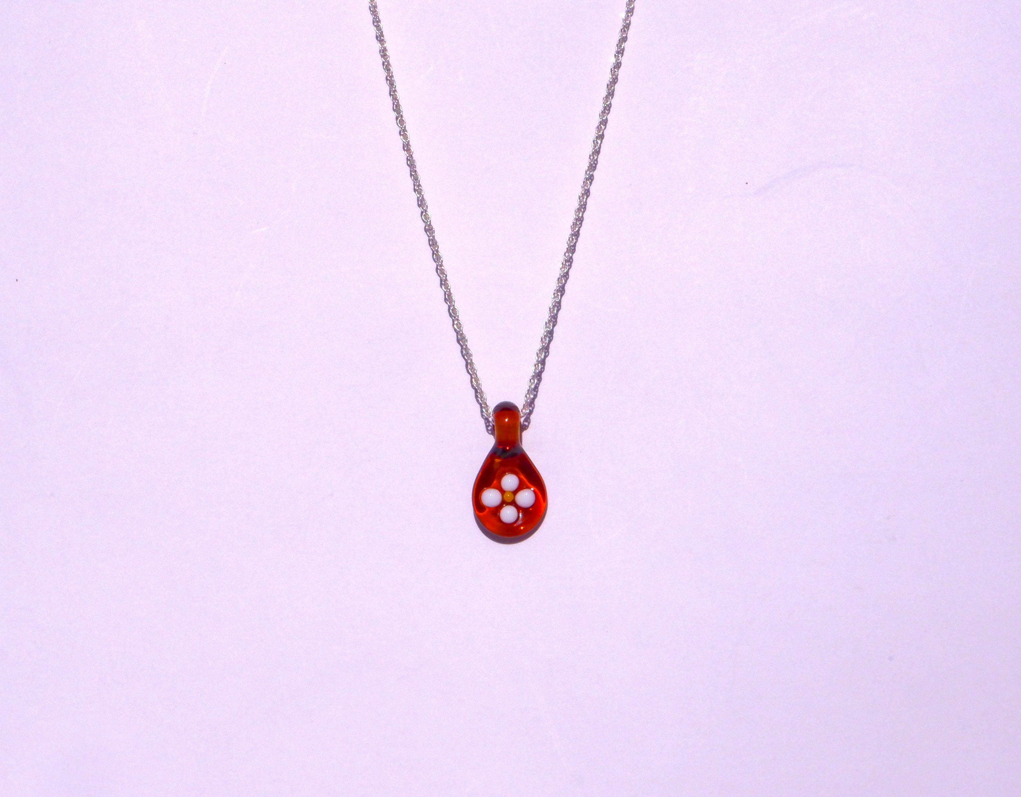 dogwood necklace