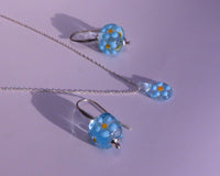 forget me not earrings