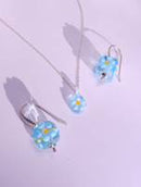 forget me not earrings