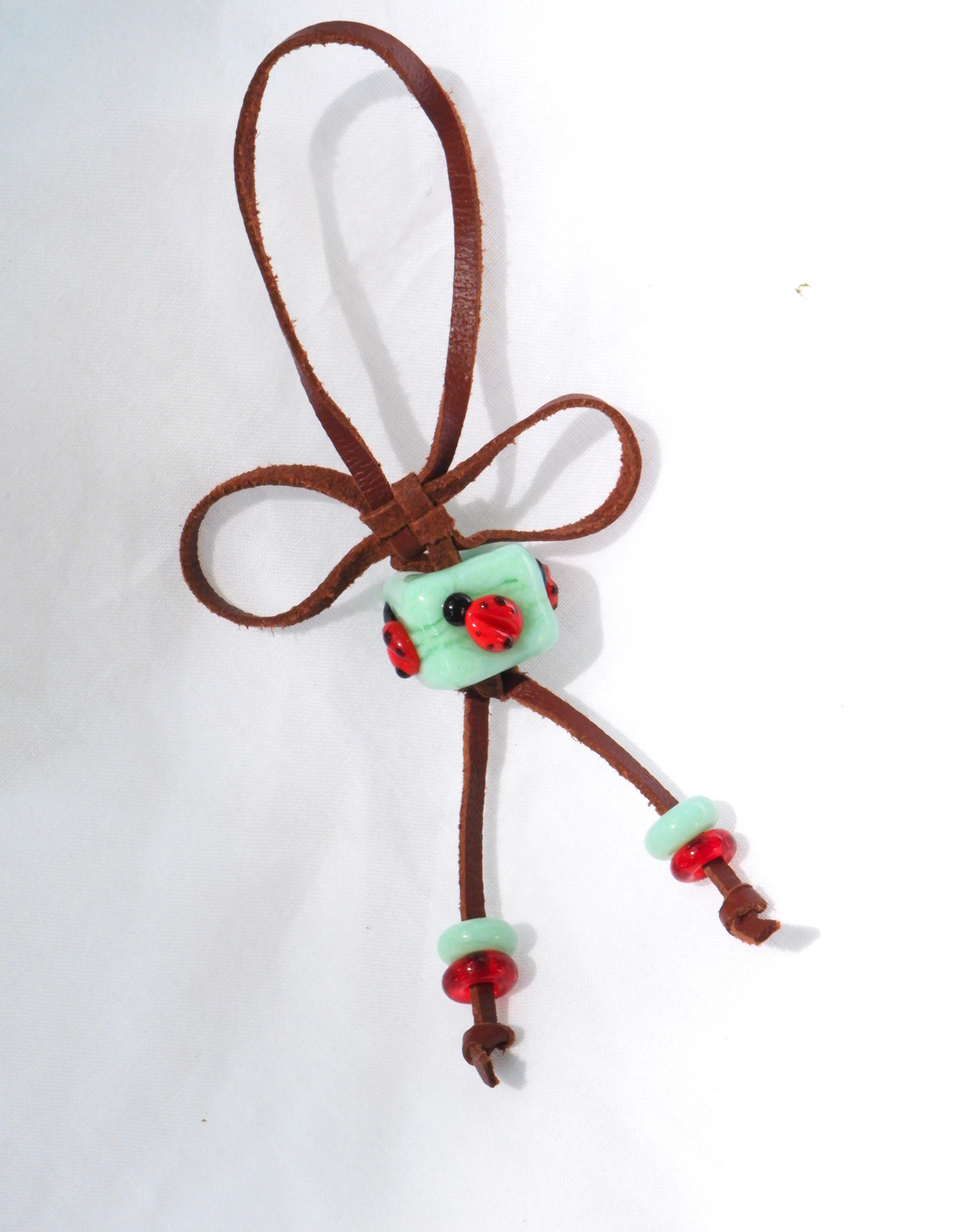 Ladybug Bag Charm