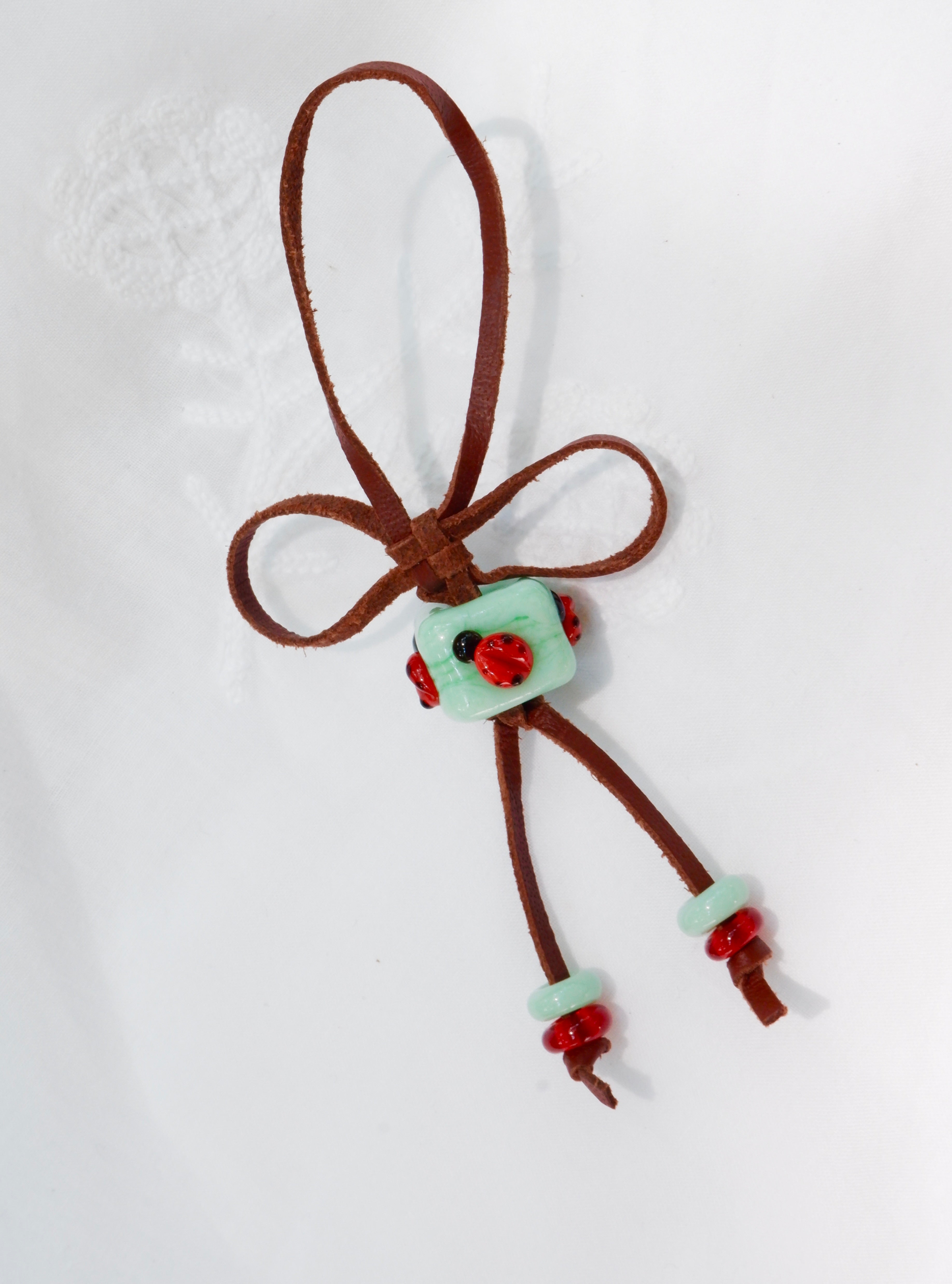 Ladybug Bag Charm