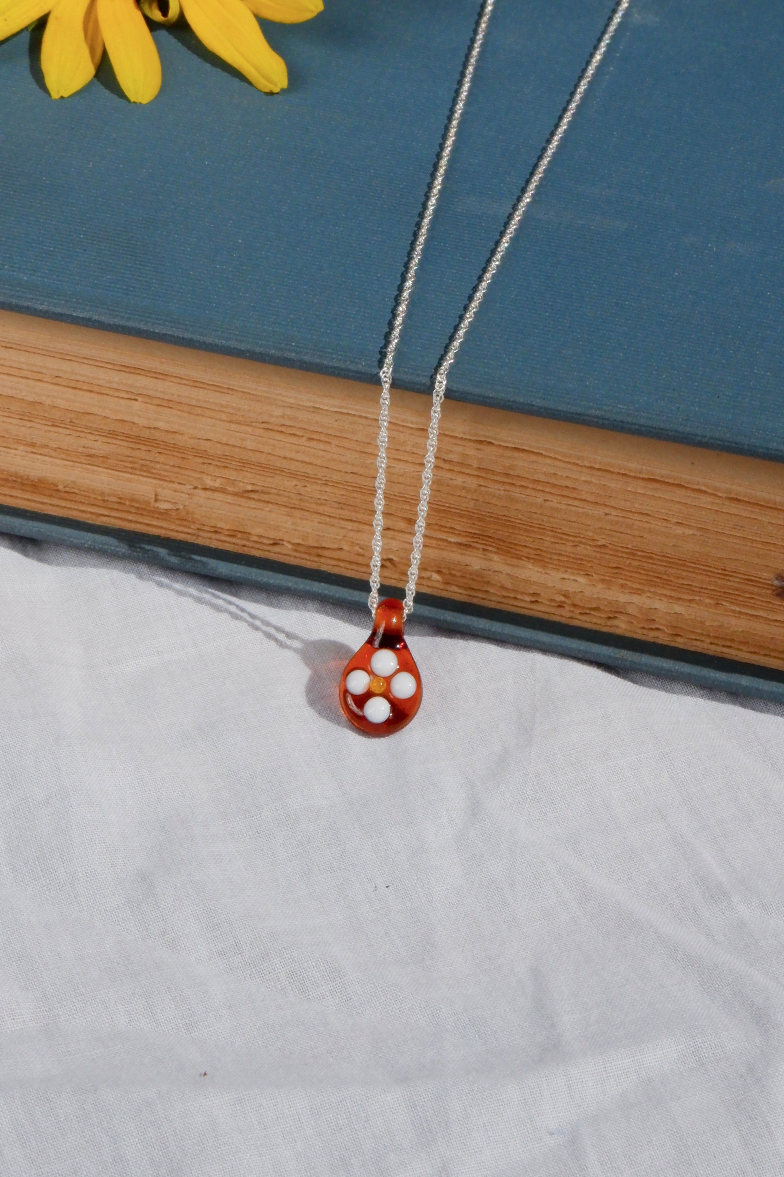 dogwood necklace