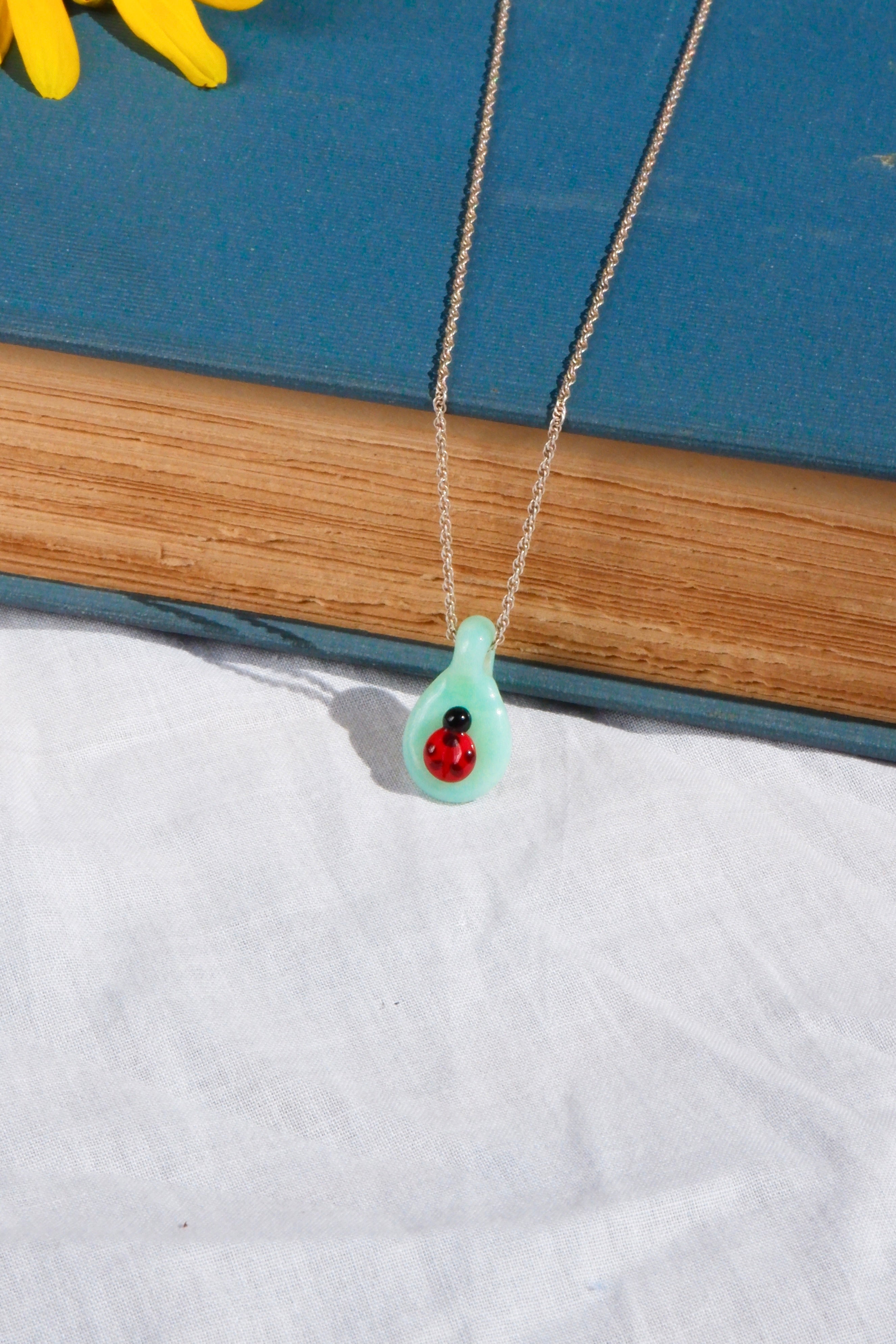 ladybug necklace