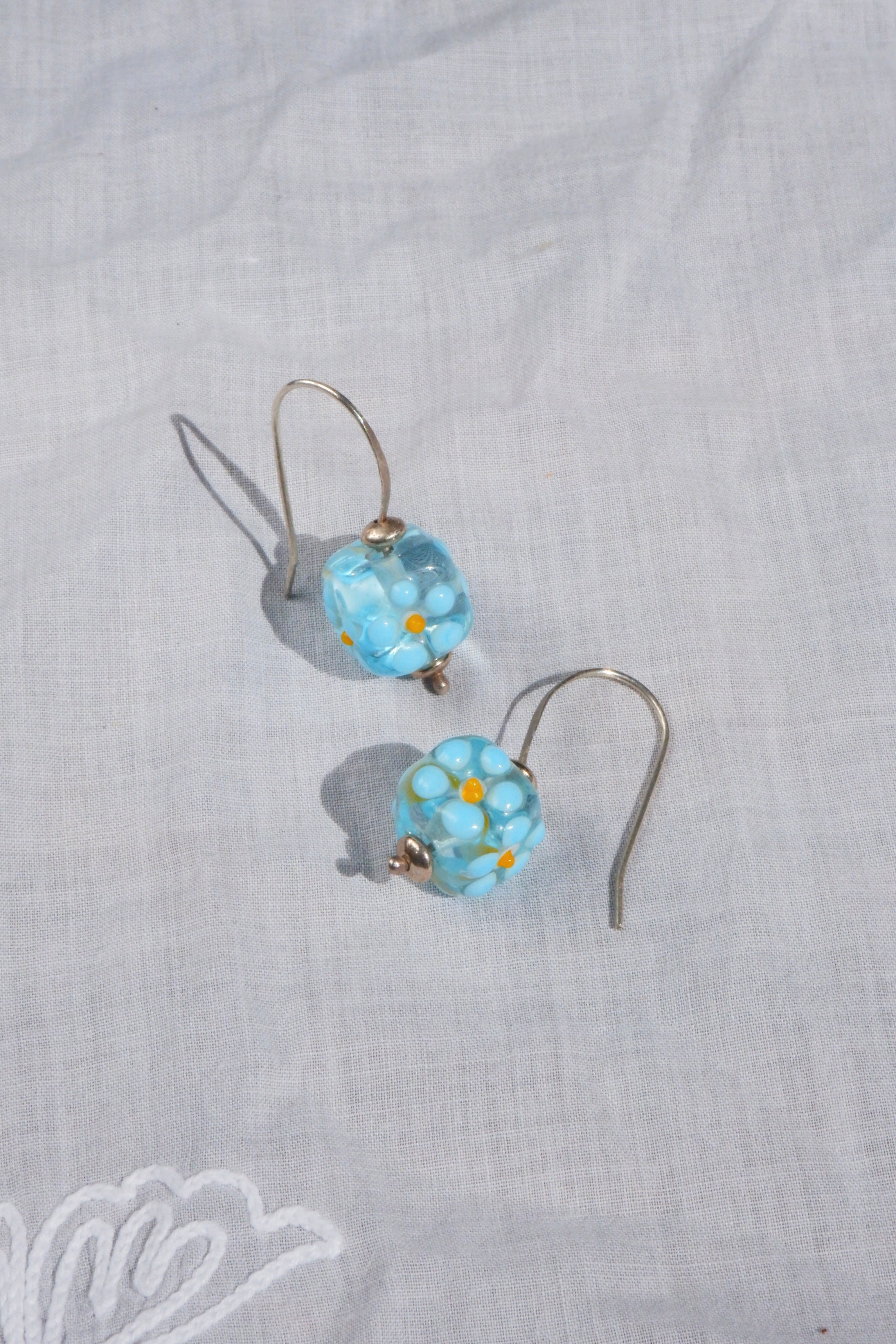 forget me not earrings