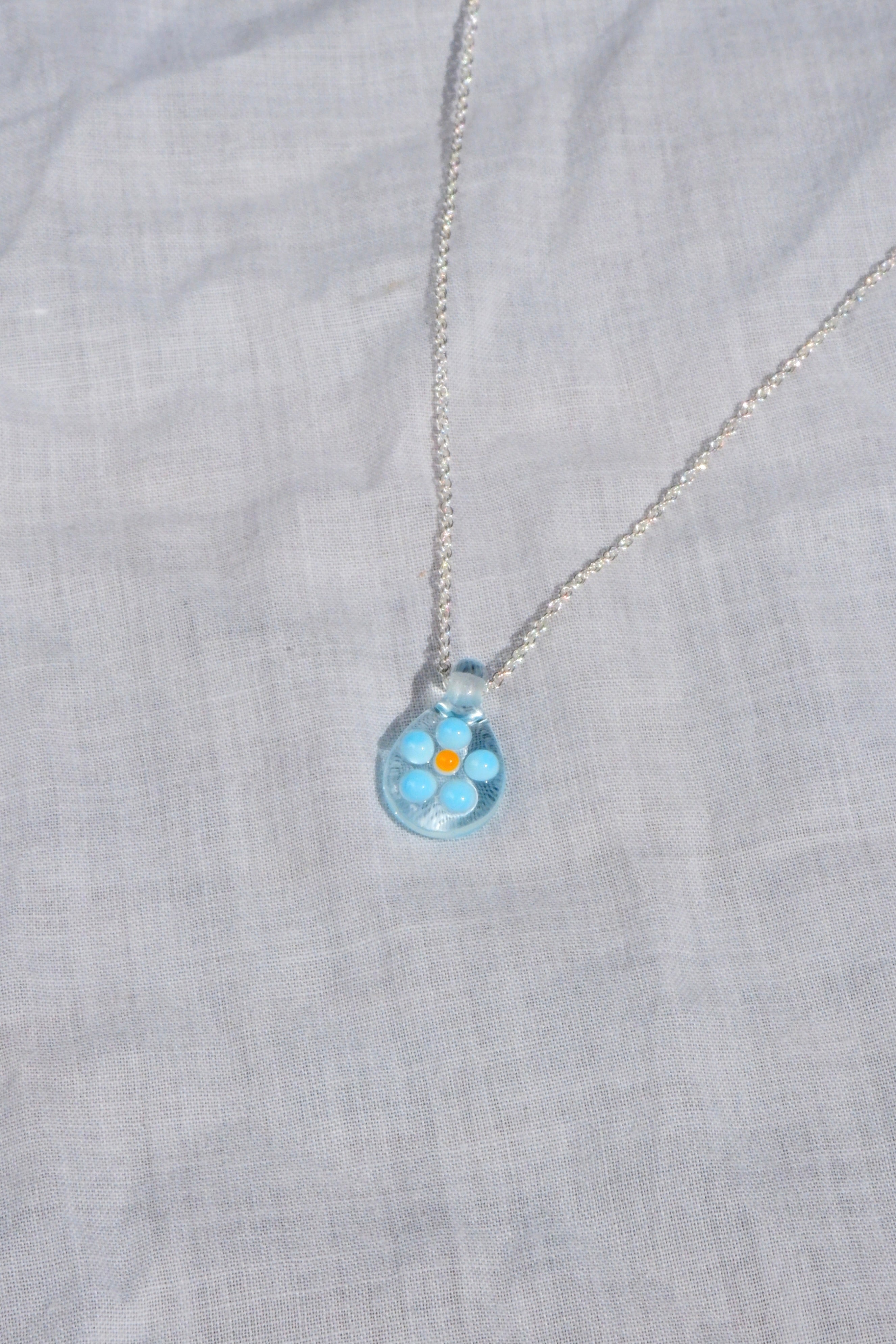 forget me not necklace