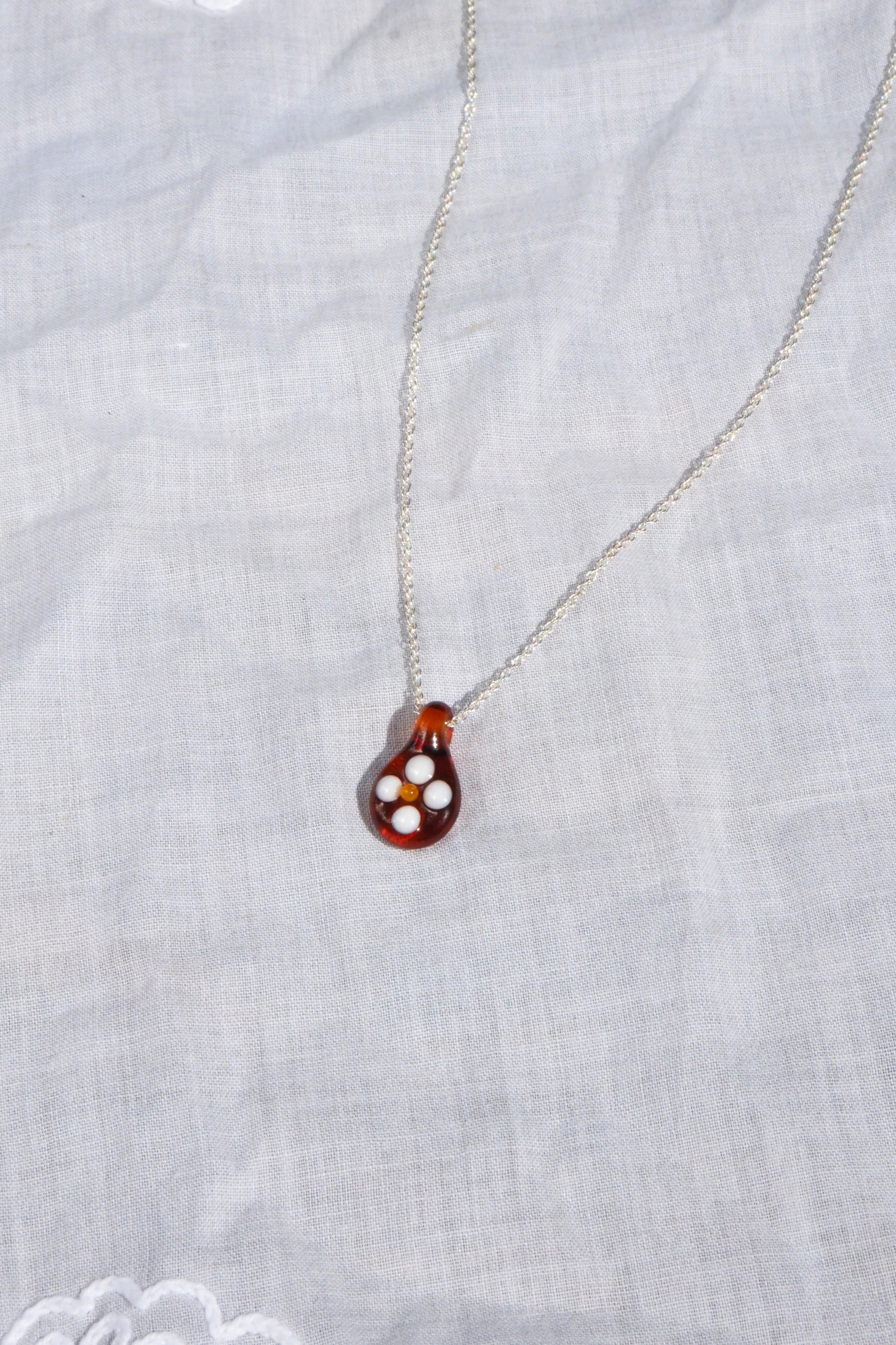 dogwood necklace