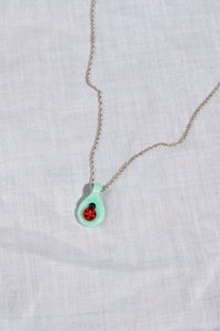 ladybug necklace