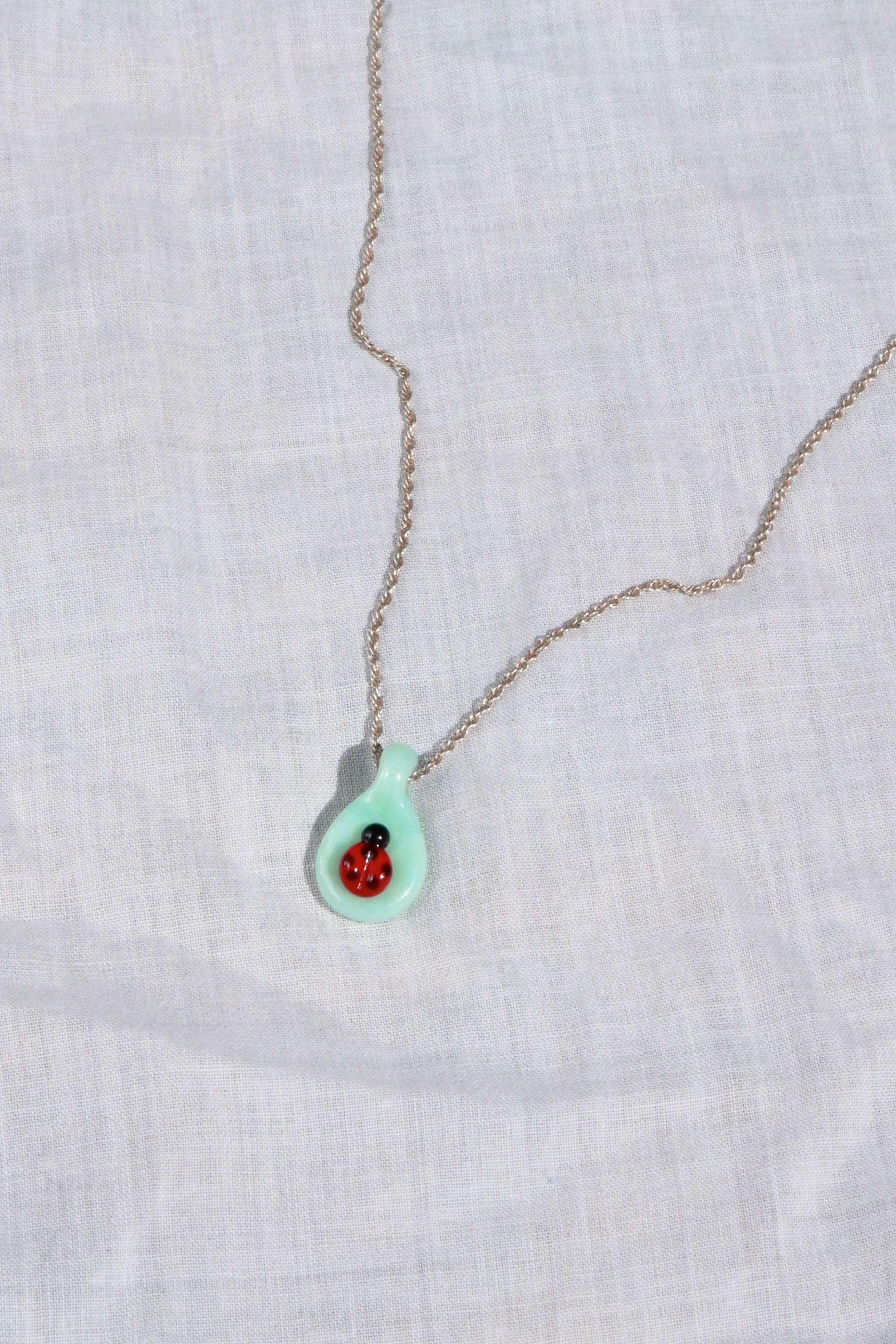 ladybug necklace