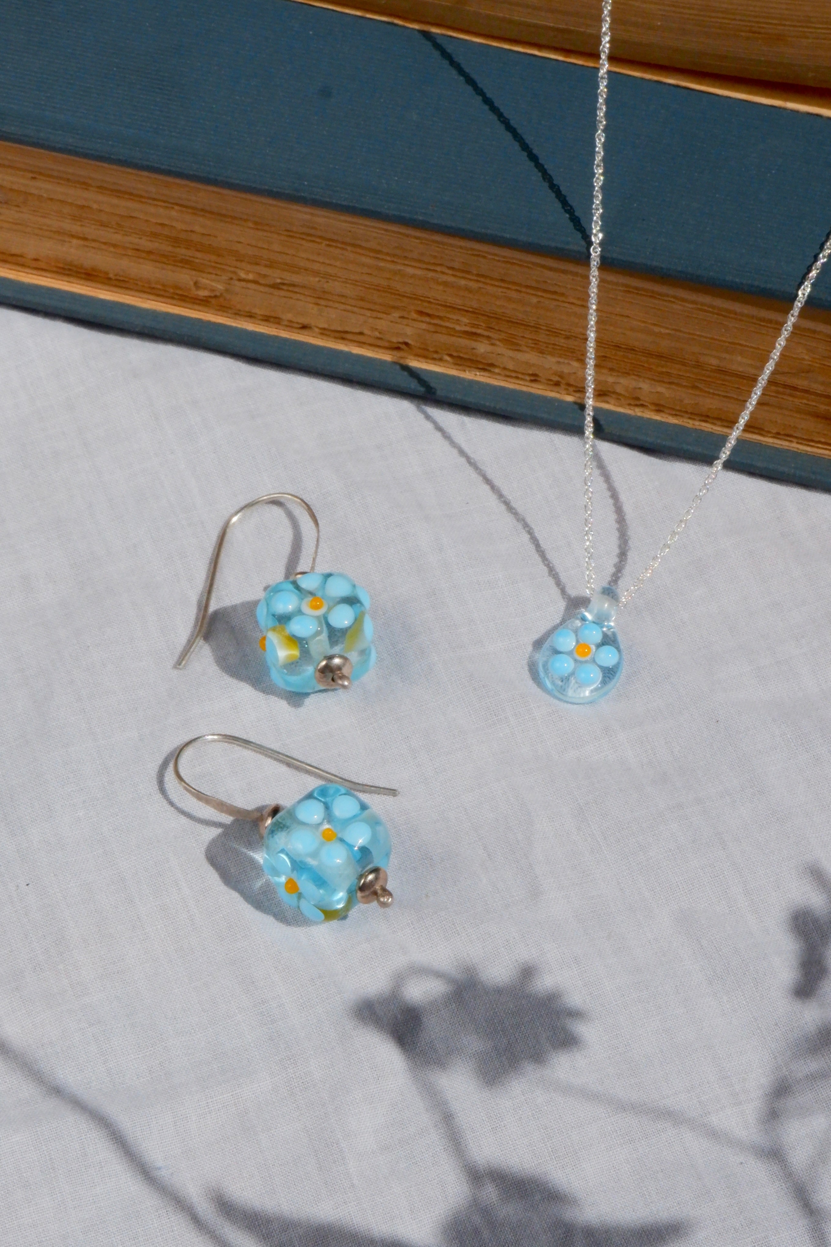 forget me not necklace