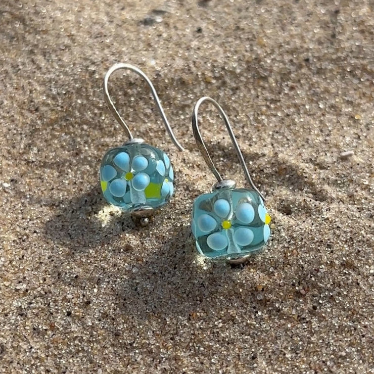 forget me not earrings