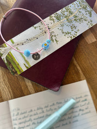 forget me not journal charm
