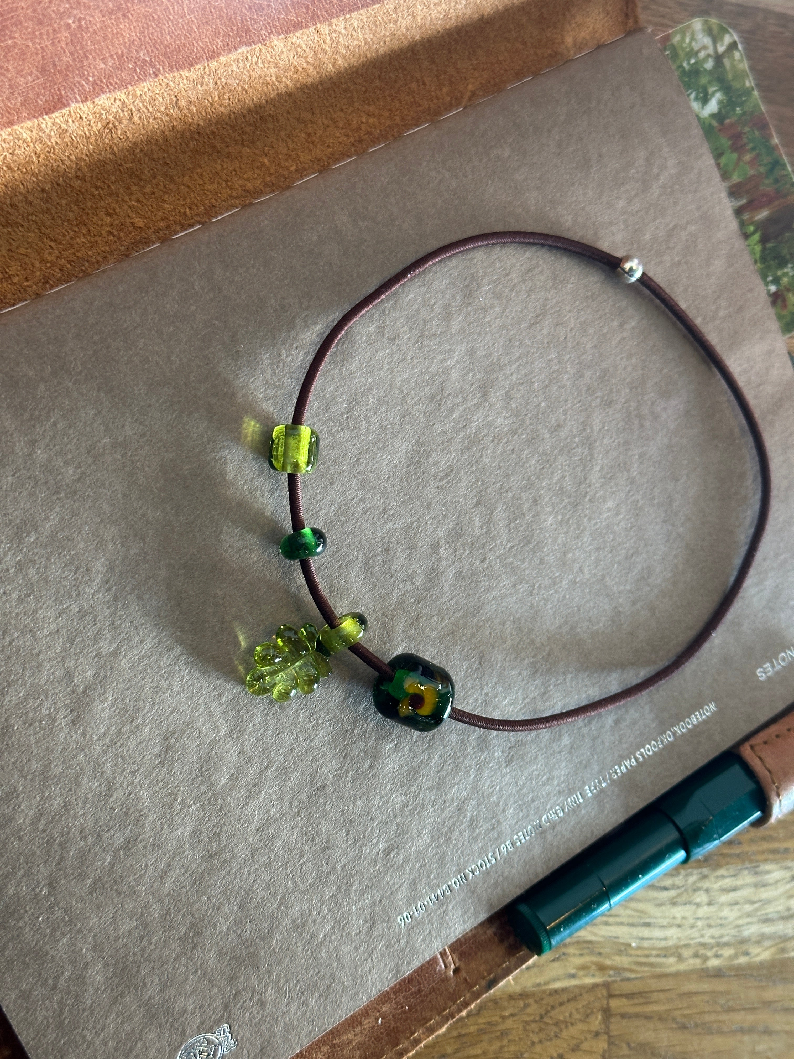 oak leaf journal charm