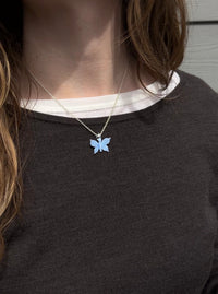 butterfly necklace