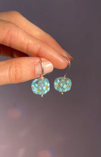 forget me not earrings